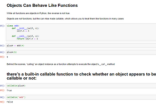 Call Python Objects like Functions!
