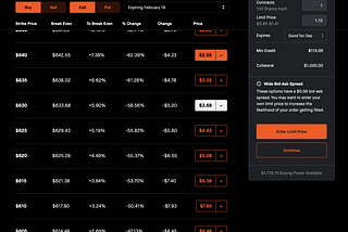 Using Options Fundamentals