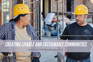 Creating Livable and Sustainable Communities