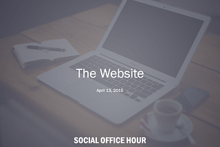 Websites — April 13, 2015