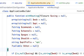 The correct way to add custom route files in Laravel (11.x and up)