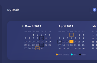 Календарь распределения токенов