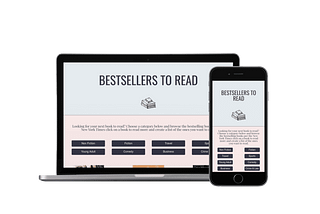 User Testing My App — Bestsellers to Read 📚