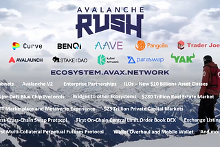 Avalanche Looks Set for Exponential Growth with Subnets, Enterprise Partnerships, Defi Blue Chips…