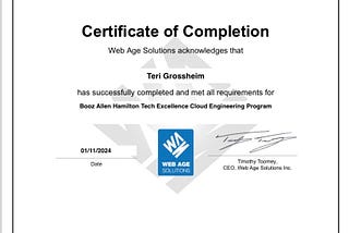 Cloud Engineering Certification