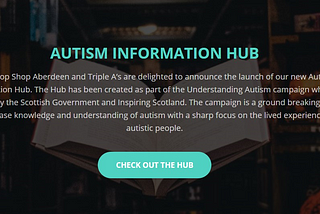 New Autism Information Hub Launching