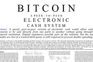 Approximately 14 years ago the pseudonymous Satoshi Nakamoto introduced Bitcoin to the world…