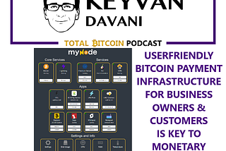 Userfriendly Bitcoin Payment Infrastructure for Business Owners & Customers Is Key To Monetary…