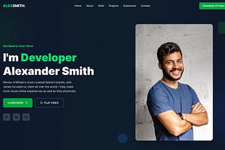 Build a Portfolio Website With React From Scratch