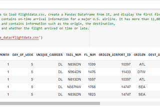 Predict flight delays by creating a machine learning model in Python