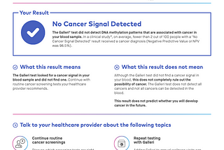 One Sentence Worth $1,000: My Encounter with GRAIL’s Cancer Detection