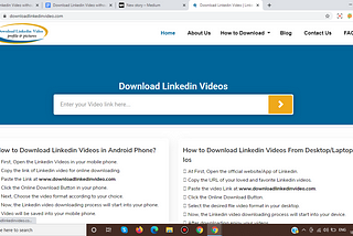 Download Linkedin Video without Watermark —