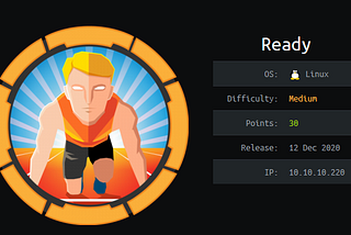 Hackthebox Ready Writeup