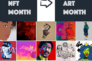 #BlackNFTMonth becomes #BlackArtMonth