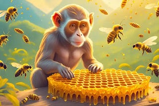 The Monkey and the Honeycomb: A Classic Tale of Patience