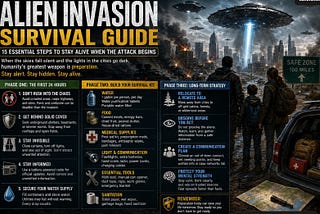 Alien Invasion Survival Guide: 15 Essential Steps to Stay Alive When the Attack Begins