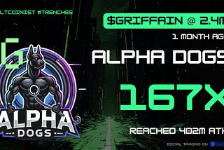 Trench Log #3 🪖: The Alpha Dogs Frontrunning #GRIFFAIN