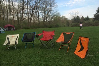 5 camping chairs for your summer adventures