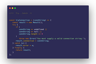 Javascript Error Handling || try…catch