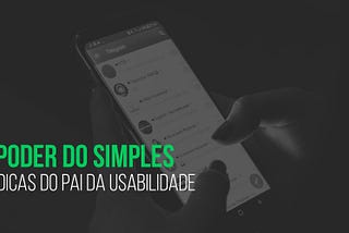 10 Dicas do Pai da Usabilidade