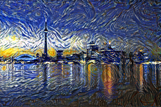 Painting like Van Goh using Deep Learning