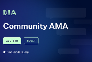 Community AMA, August 2023