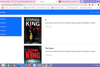 Asp.Net Core ve MVC Pattern Kullanarak BookApp Projesi (Part 2)