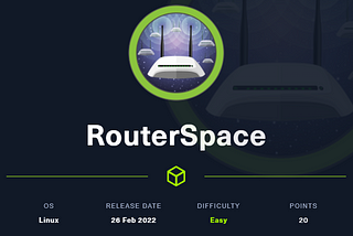 Hackthebox - RouterSpace writeup