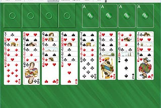 FreeCell Solitaire (Copyright BVS Development Corporation)