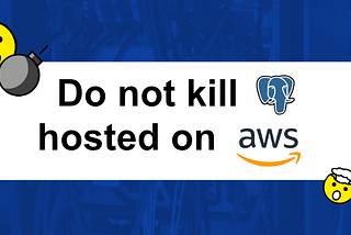 How to not kill your PostgreSQL database on AWS (with logs!)