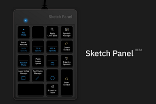 How I created a physical Sketch Panel to enhance my Design System thinking