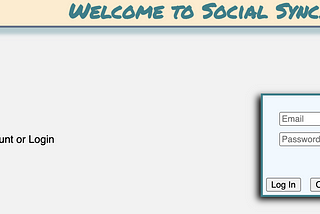 Building Social_Sync for Sinatra