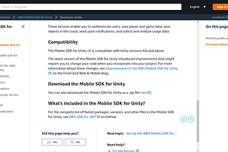 Creating an AWS Manager in Unity: Downloading the AWS SDK