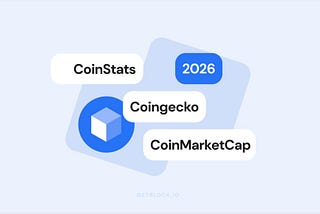 CoinStats vs CoinGecko vs CoinMarketCap API: An Expert Review (2026)