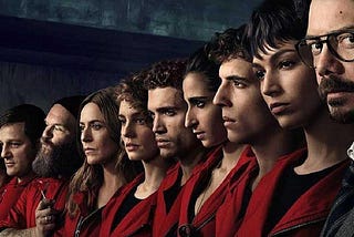 Short review of La Casa de Papel aka Money Heist