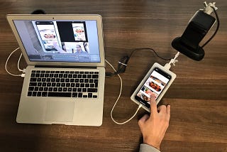 Building a mobile app UX testing setup for under $50