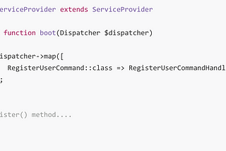 Using separated Commands and CommandHandlers