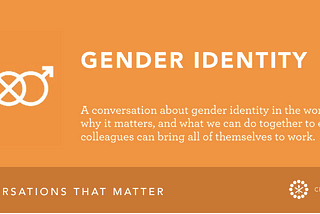 Pride, Stonewall & Gender Identity