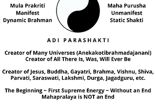 Mahapralaya is NOT an End