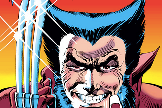 Wolverine shows off his claws on the cover of his first solo series