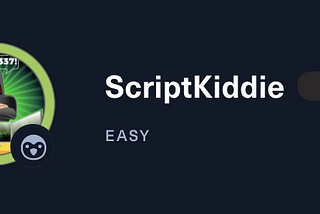 Hack The Box: ScriptKiddie Writeup