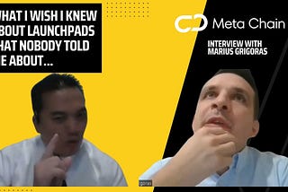 What I Wish I Knew About Launchpads — Meta Chain TV interview with Marius S1 EP10