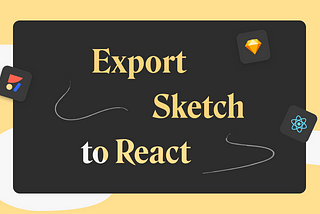 How to Export Sketch to React