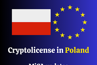 MiCA implementation in Poland