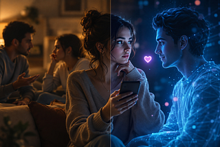 Is having an AI boyfriend while in a real relationship considered cheating