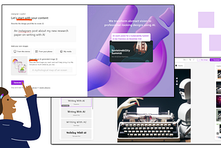 A UI design critique of the AI tools in Microsoft Designer