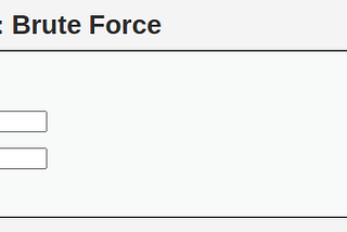 DVWA Vulnerability: Brute Force