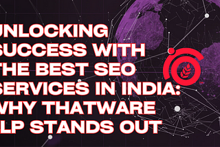 Best SEO Services in India