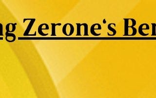 UNLEASHING THE POWER OF ZERONE: A Pinnacle of Benefits in the Crypto Sphere