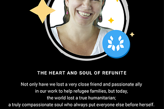 Tributes To Alexandra Aparicio: The Heart & Soul of REFUNITE️